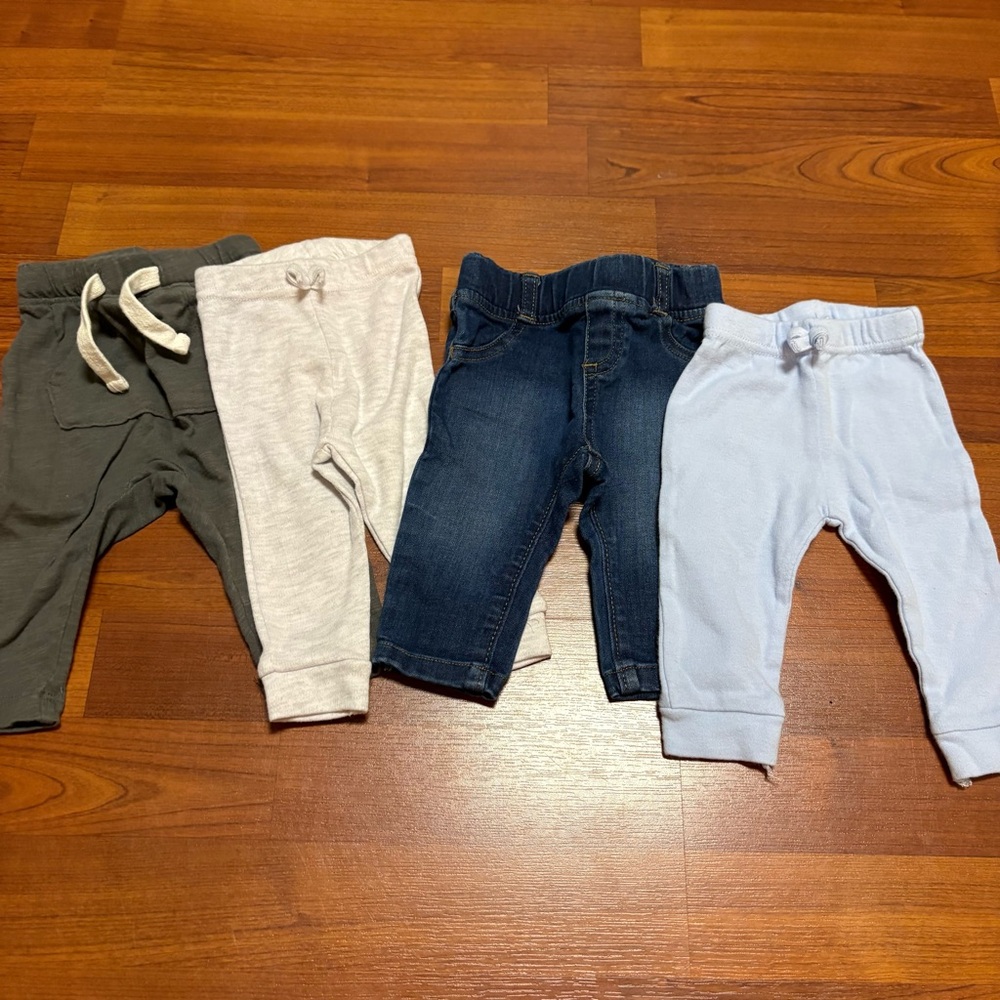 Kids Assorted Color Bottoms Set